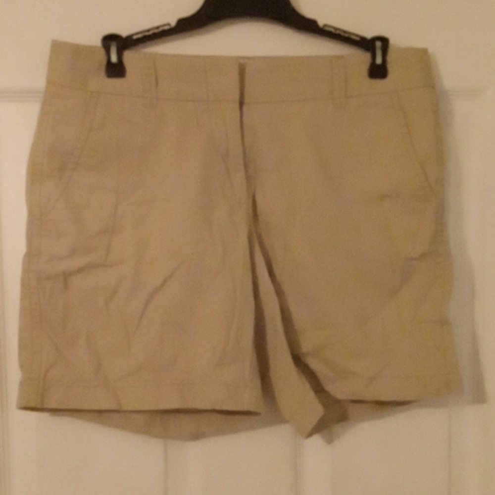 Tan J.Crew Shorts